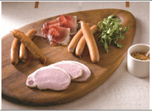 カタログギフト一例　ハム・ソーセージセット（適時開示より）