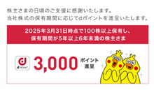 ｄポイント進呈（2025年6月）