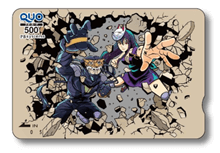 オリジナルデザインのクオカード（参考イメージ）